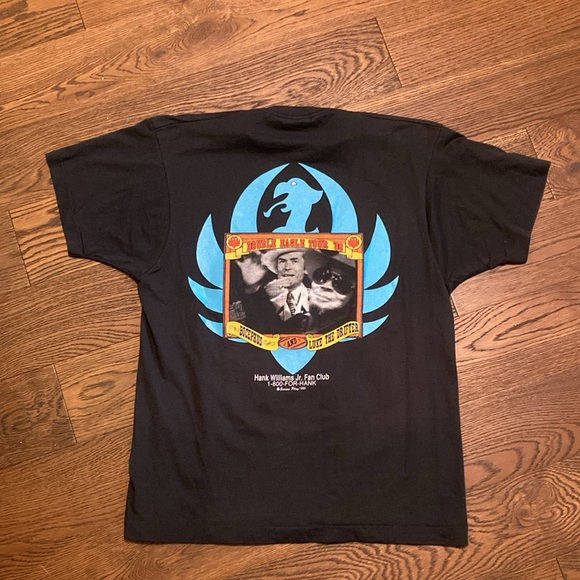 Vintage Hank Williams Jr. There’s a tear in my beer double Eagle tour 1989 - Picture 2 of 4